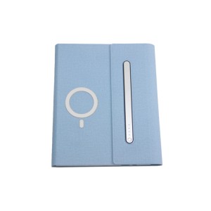 Prilagođeni A5 notebook od pu kožne bilježnice Pametna bilježnica za bežično punjenje