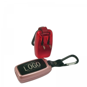 Miniadaptador com logotipo personalizado Adaptador porta-chaves de carregamento rápido portátil