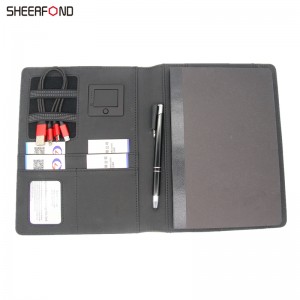 Многофункциональный ноутбук с беспроводной зарядкой Power Bank Notebook