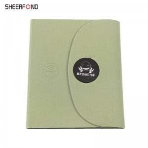 Power Bank Notebook A5 PU Draadloze telefoonoplader Notebook Snel opladen notebook