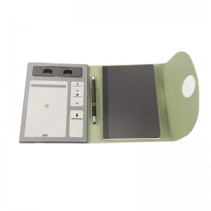 Power Bank Notebook A5 PU Chargeur de téléphone sans fil pour ordinateur portable Charge rapide pour ordinateur portable