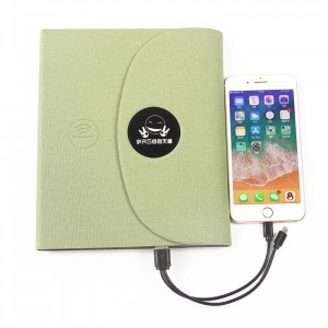 Notebook Power Bank Led Logo Wireless Charger a5 Charging Notebook