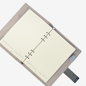 A5-ös intelligens, többfunkciós üzleti irodai jegyzettömb irodaszer megbeszélésnapló napló ujjlenyomat-jelszóval Vezeték nélküli töltő notebook