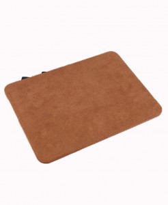 Leather Wireless Qi Charging Mouse Pad with Wrist Support 10W Charger Non Slip Base Ergonomic Pad បន្ទះកណ្តុរសាកឥតខ្សែ