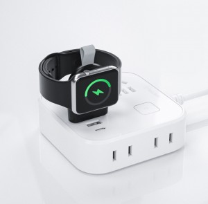 Apple Smart Watch заряддагыч үчүн магниттик зымсыз кубаттоочу стенд iWatch аксессуарлары үчүн USB зымсыз кубаттагыч