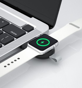 Pendirian Pengecasan Wayarles Magnetik untuk Pengecas Jam Tangan Pintar Apple Pengecas Wayarles USB untuk Aksesori iWatch