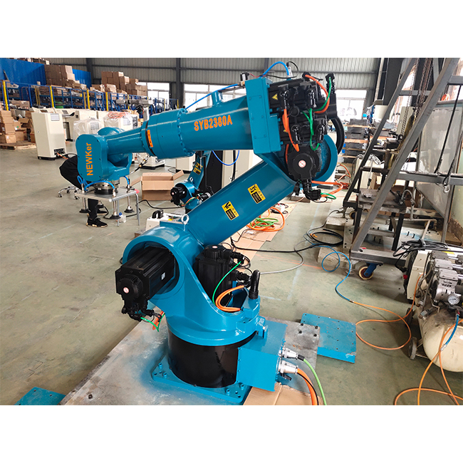 Robot ta 'palletizing ta' 6 assi 10kg driegħ robotiku industrijali li jġorr it-tagħbija Dehru Image