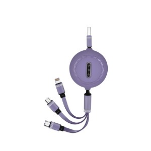 Data Cable Round  3 in 1  NV-B0016