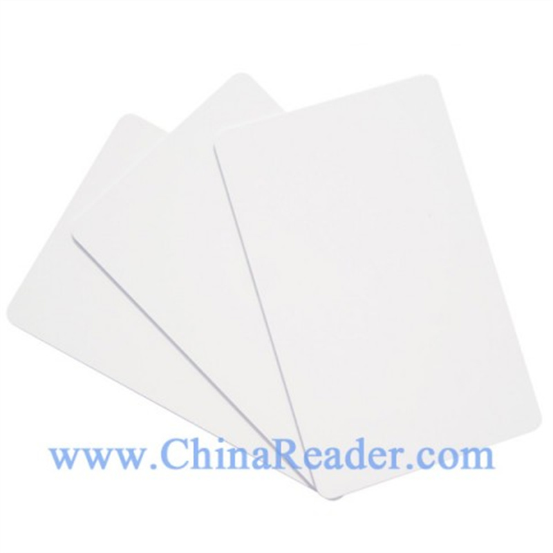 PVC PET ISO Blank nebo 4/4 barevný tisk RFID čipových karet