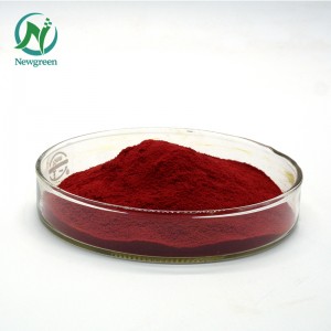 ចំរាញ់ចេញពី Rhodococcus pluvialis ធម្មជាតិសុទ្ធ Astaxanthin Powder Astaxanthin 1% -10%