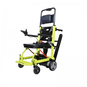 Tehase kvaliteetne kokkupandav liikuv trepist roniv elektriline ratastool