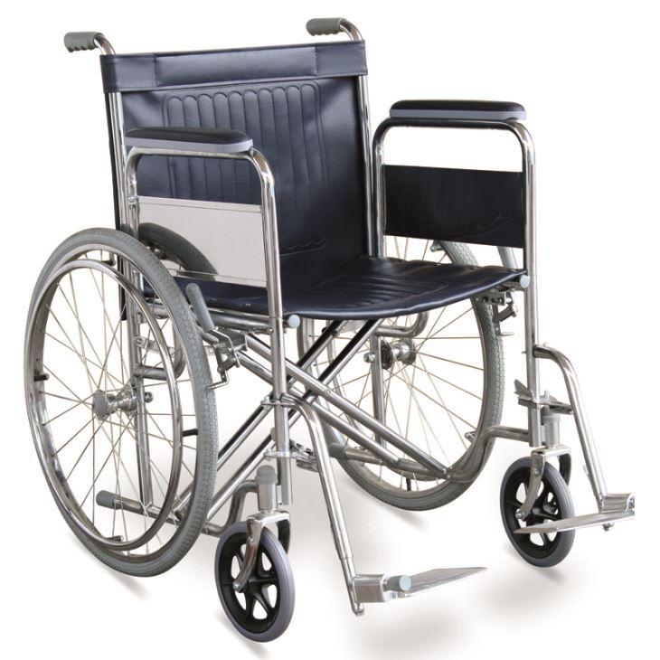 20 colių plačios sėdynės invalido vežimėlis