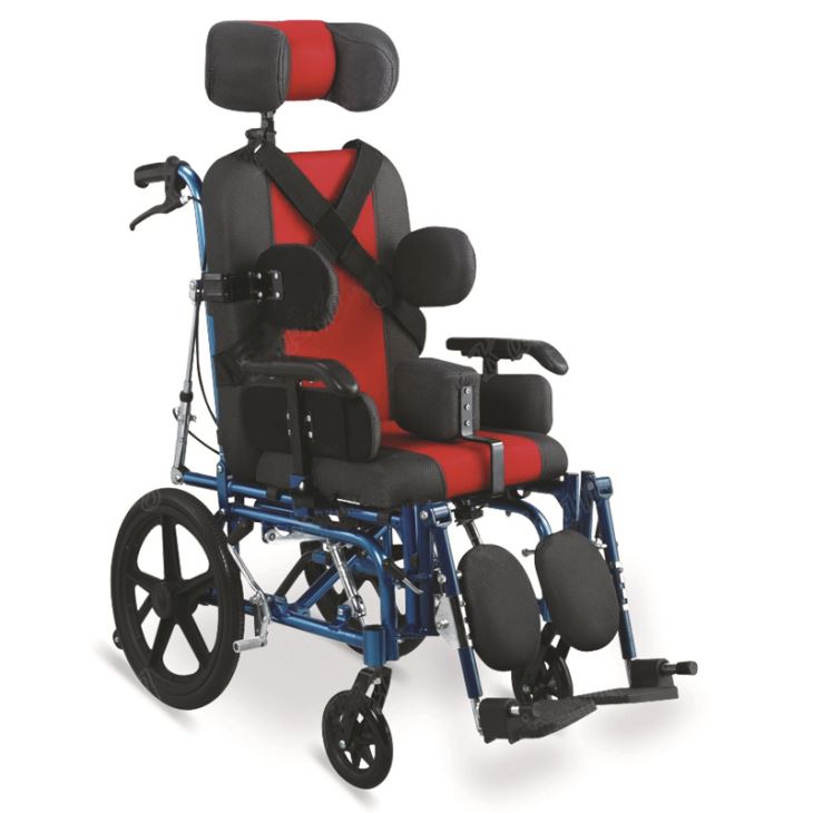 Cadira de rodes reclinable pediàtrica
