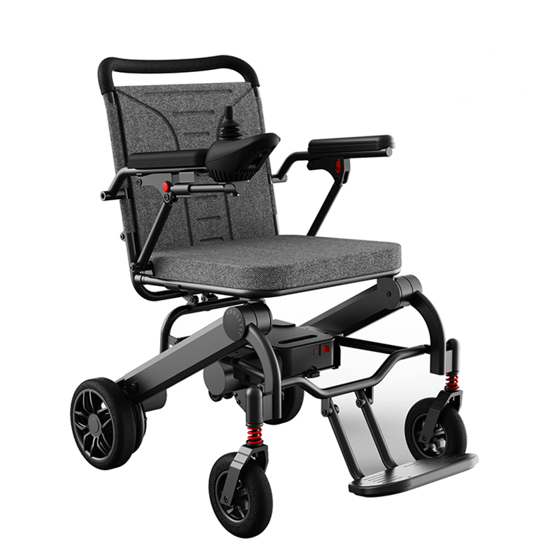 Скутер со електричен стол Лесен, евтина цена, преклоплива електрична инвалидска количка f...