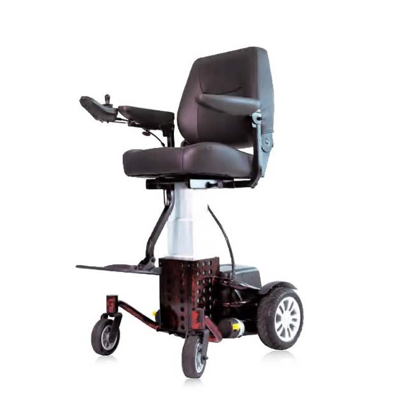 Elektrischer vertikaler Heimlift-Rollstuhl, Schwarz