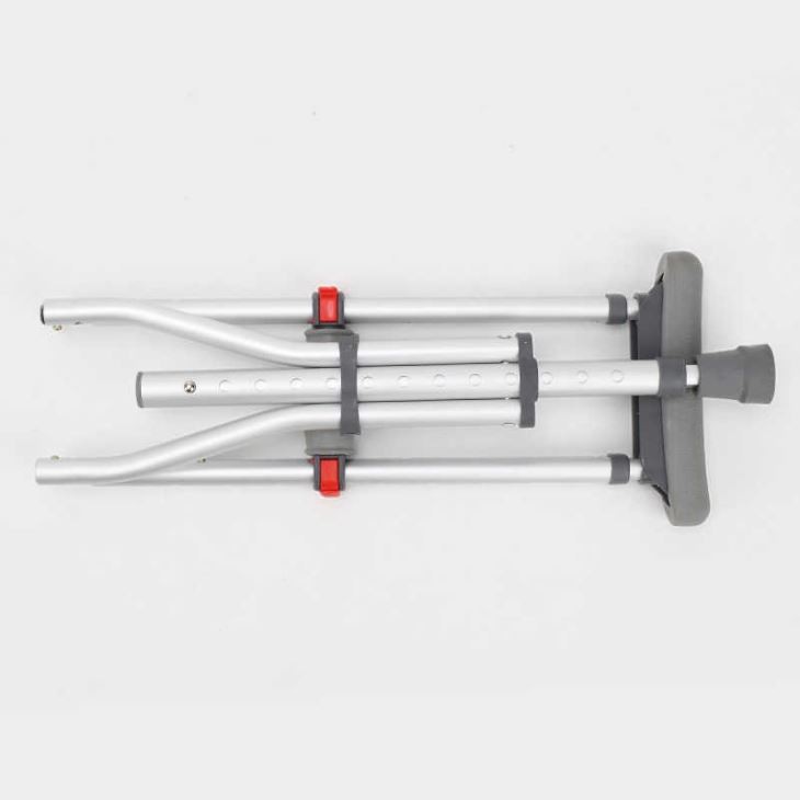 3 In1 Adjustable Folding Aluminium Crutch útnimbere