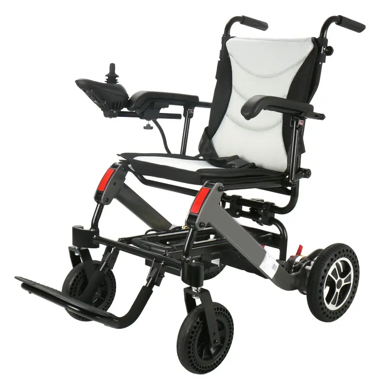 Портативний легкий складаний електричний інвалідний візок для людей з обмеженими можливостями