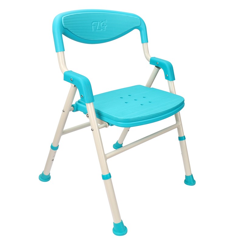 Лесен стол за туширање на седишта за бања на преклопување