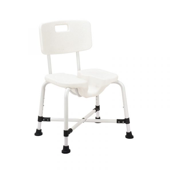 Wysokiej jakości krzesło łazienkowe z zabezpieczeniem kąpielowym Lekkie krzesło prysznicowe