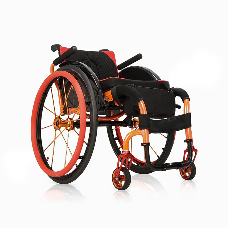 Chaise à roulettes sportive légère et pliable en aluminium approuvée par la CE
