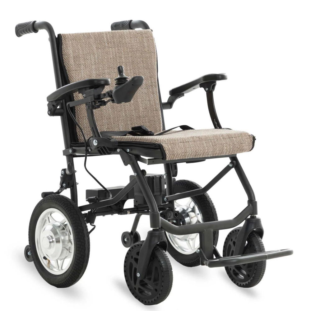 Elektryczny wózek inwalidzki Lekki składany układ hamulcowy Smart Stops