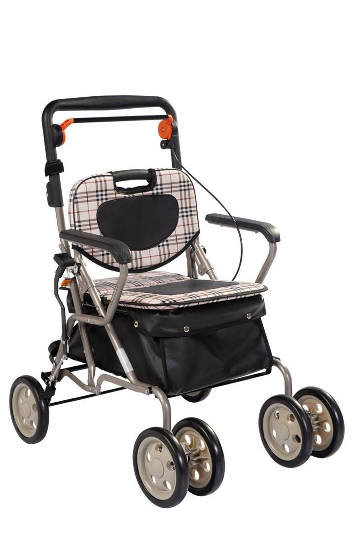 Pirkinių vežimėlis pagyvenusiems žmonėms