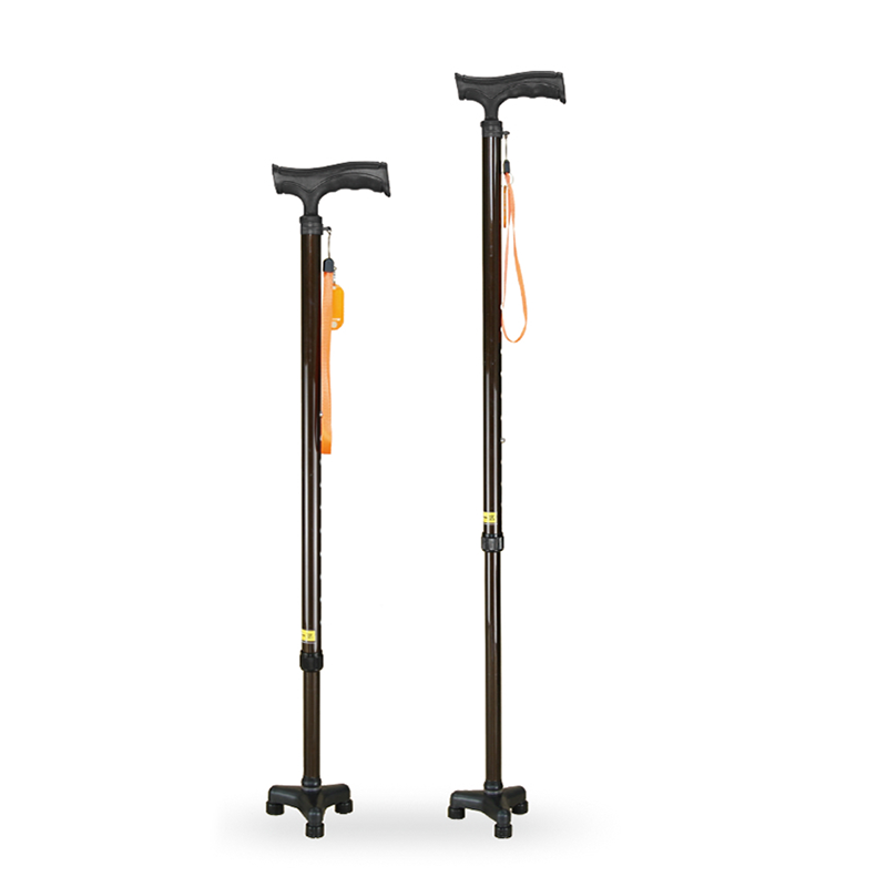 Aluminium Alloy Crutch Ambulans Cane Height Adjust Non-Slip Ambulans Stick