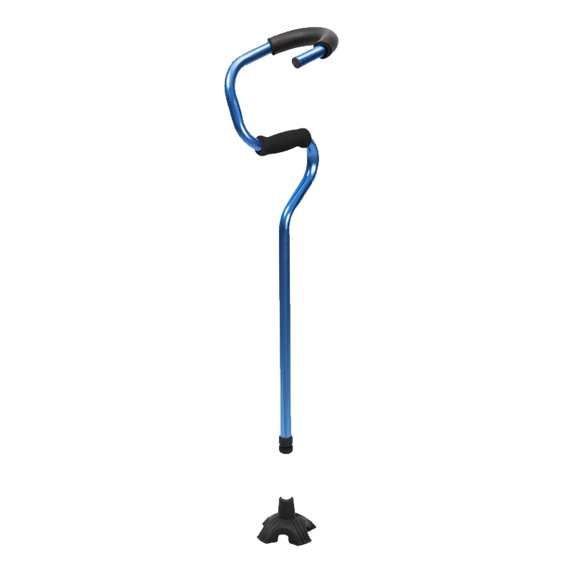 Aluminum Two In One Crutches Polio Walking Stick para sa mga Batang May Kapansanan