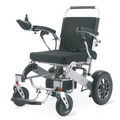 Преносима електрическа инвалидна количка с дистанционно управление за открито