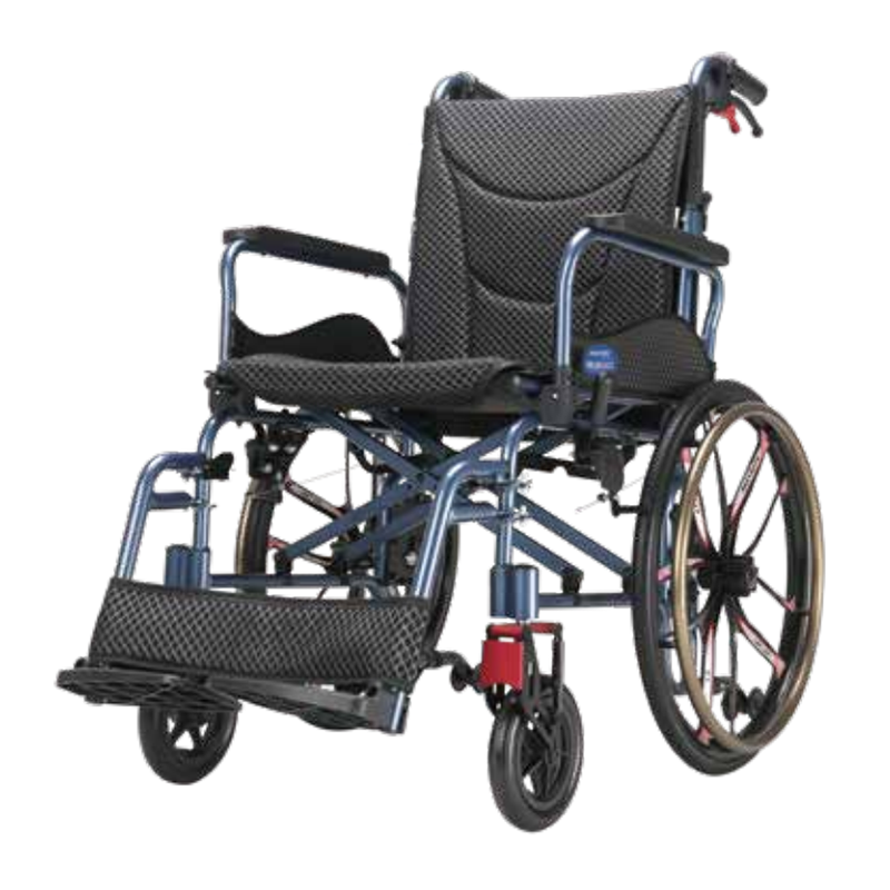 Cadira de rodes estàndard lleugera d'alumini a l'engròs