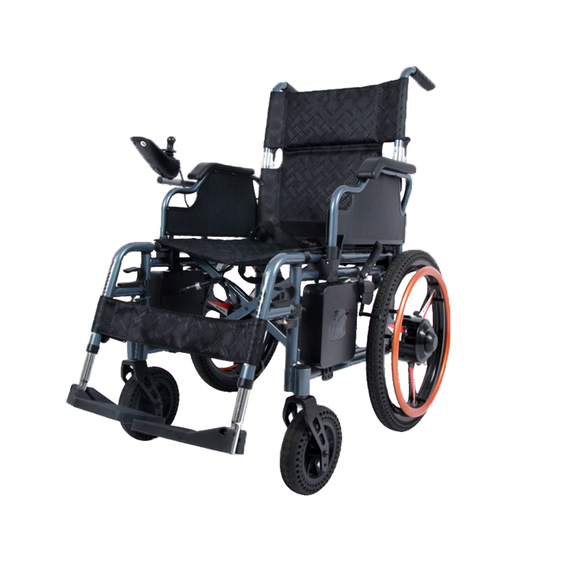 障害者向け電動車椅子折りたたみ軽量リチウム電池付き