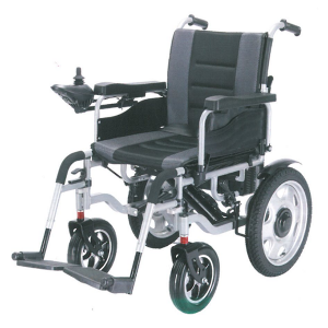 Cadeira de rodas eléctrica plegable sen escobillas para persoas con discapacidade