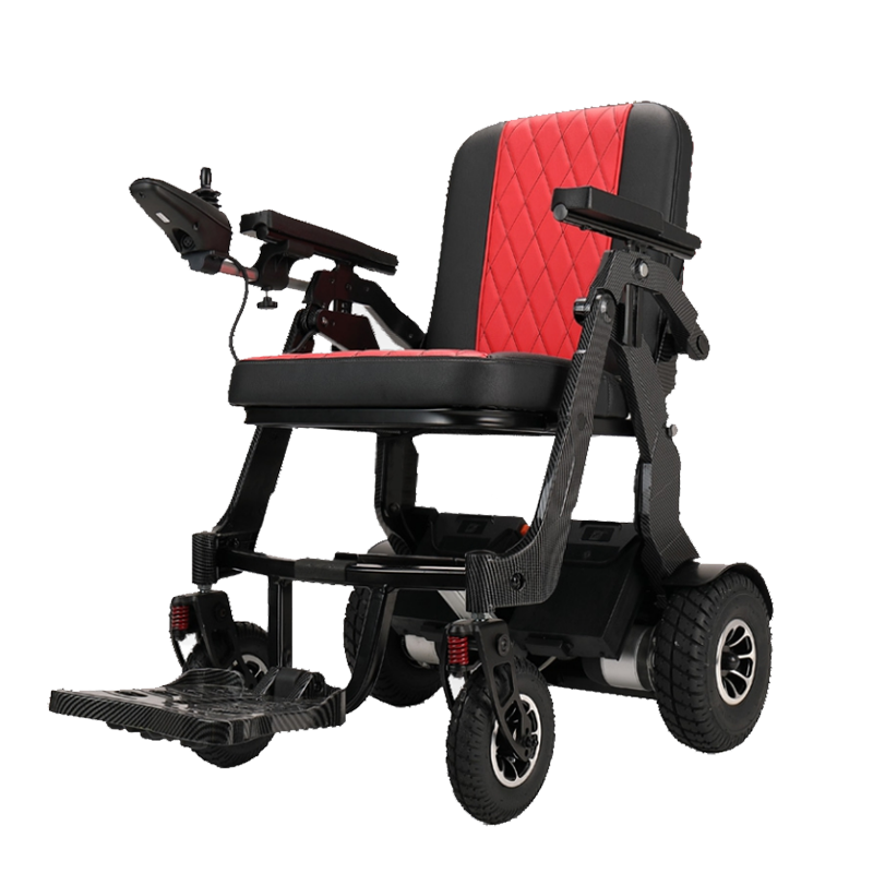 스마트 마그네슘 프레임 자동 접이식 전기 휠체어
