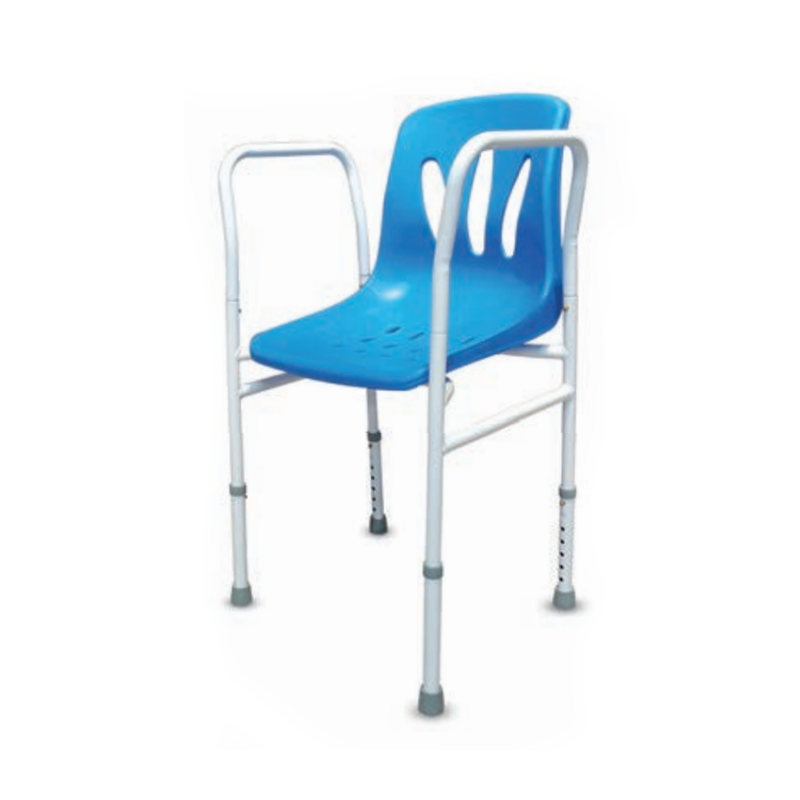 تجهیزات پزشکی قاب فولادی ایمنی حمام صندلی دوش قابل حمل