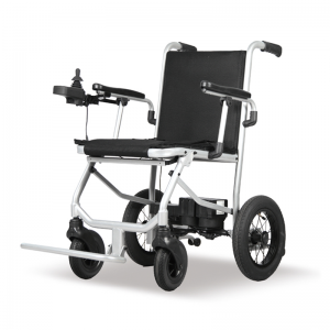 Cadira de rodes elèctrica ajustable plegable CE per a persones grans i discapacitats