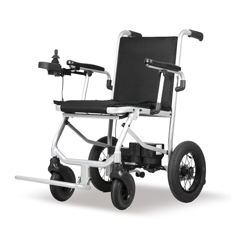 Cadeira de rodas elétrica dobrável ajustável CE para idosos e deficientes ...