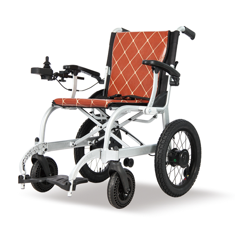 Engelli Katlanabilir Fırçasız Elektrikli Tekerlekli Sandalye Alüminyum Taşınabilir Elektrikli Tekerlekli...