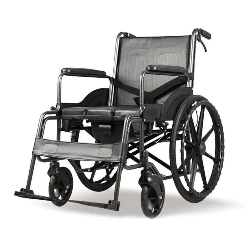 ထုတ်လုပ်သူ လက်ကားလက်စွဲ Foldable Disabled ဆေးရုံ ဘီးတပ်ကုလားထိုင်