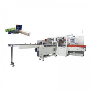 OK-602M Type Full-otomatis Saputangan Tissue Bundling Machine