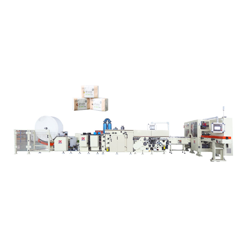 OK-120 Type High Speed ​​Square Tissue Production Line