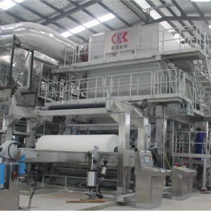 Factory wholesale Recycled Paper Making Machine - OK High Speed Crescent Tissue Paper Machine – OK