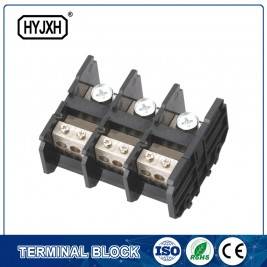 (200A)din rail type three phase three wire connection terminal block
