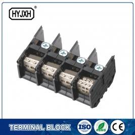 (200A) Din rail type Three phase four wire connection terminal block for metering box