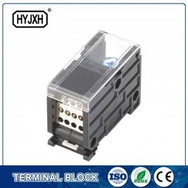 din rail type single pole connection terminal block for metering box