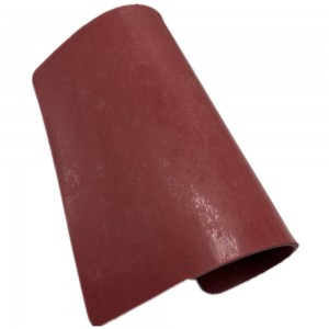 Customized size low density heat resistance thermal insulation red natural rubber sheet