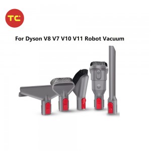 Dysons V11 V10 V8 V7 aksesuarlary tozan sorujy ätiýaçlyk şaýlary ýokarky adapter / burun / ýumşak çotga