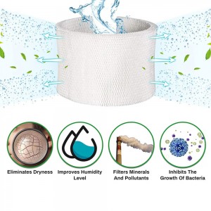 MAF1 White Absorbent Paper Filter Air Humidifier Part E lumellana le AIRCARE MA1201 MA0950 Ken more 15412 Humidifiers