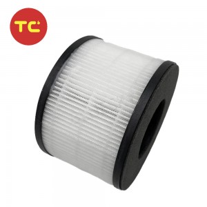 BS-03 3-in-1 H13 True HEPA Replacement Filters Compatible with Partu BS-03 Air Purifiers Part U & Part X