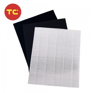 H13 True HEPA Filter + 4 Pack Activated Carbon Filters Compatible with Winix C545 Air Purifiers Replaces Winix S Filter 1712-0096-00