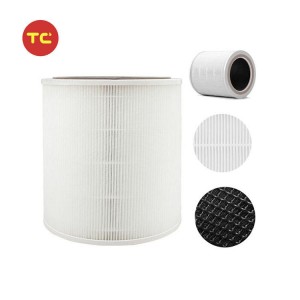 True HEPA Air Purifier Filter at Activated Carbon Filter 400S-RF Replacement Fit for LEVOIT Core 400S Air Purifier